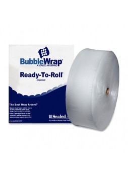 Wrap, 12" Width x 250 ft Length - 187.5 mil Thickness - 1 Wrap(s) - Lightweight, Perforated - Clear - sel33246